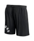 Men's Black Toronto Raptors Free Throw Mesh Shorts