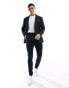 ASOS DESIGN skinny suit jacket in navy