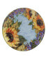 Sunflower Bouquet Set of 4 Dinner Plate 11"