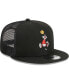 Men's Black Looney Tunes Sylvester Trucker 9FIFTY Snapback Hat