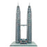 CB TOYS 3D Petronas Torres 72 Pieces 51x27x20 cm Puzzle