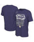 Big Boys Purple College Football Playoff 2024 Sugar Bowl Champions Locker Room T-shirt