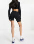 Vero Moda 2 pack legging shorts in black