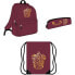 CERDA Harry Potter Red Stationery Pack 3 Units: -Case and Sachet backpack