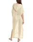 Lisa Marie Fernandez Hooded Linen-Blend Caftan Women's