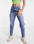 Levi's high waisted mom jean in mid wash