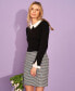 Women's Peter-Pan Collar Pullover Long Sleeve Sweater