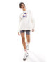 Tommy Jeans overszied retro crew neck sweatshirt sweatshirt in white