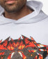 Men's Pullover Rhinestone Roaring Panther Hoodie