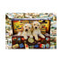 Puzzle Zwei Reisewelpen 1000 Teile