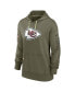 Women's Olive Kansas City Chiefs 2022 Salute to Service Performance Pullover Hoodie