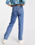 JJXX Seoul straight leg jeans in medium blue denim