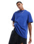 Weekday Great oversized t-shirt in blue