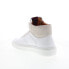 Bruno Magli Festa BM1FSTG1 Mens White Leather Lifestyle Sneakers Shoes