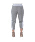 Women's Plus Size French Terry Contrast Side Panel Jogger Pants