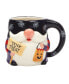 Halloween Gnomes 3-D Mug Set, 4 Pieces