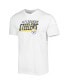 Комплект пижамы Concepts Sport Charcoal, White Pittsburgh Steelers Downfield T-shirt Shorts Sleep Set