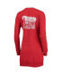 Women's Crimson Oklahoma Sooners 2-Hit Sweatshirt Dress