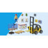 PLAYMOBIL Forklift Truck With Cargo Construction Game