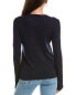 Hannah Rose Star Intarsia Wool & Cashmere-Blend Sweater Women's