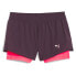 Puma Run Ultraweave 2In1 Shorts Womens Purple Athletic Casual Bottoms 52574544