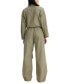 Women's Parachute Long-Sleeve Baggy Jumpsuit