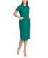 Women's Ruffled-Trim Sheath Dress