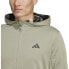 ADIDAS Train Essentials Camo full zip sweatshirt