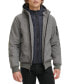 Men's Hoodie Bomber Combo Jacket