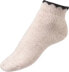 Socken mit Wolle, beige, Gr. 39-42, 1 St