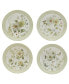 Green Fields Set of 4 Dinner Plate 11"