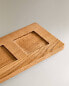 Wooden paint tray