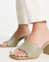 Forever New mule in sage green