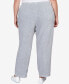 Plus Size Drama Queen Casual Average Length Velour Pants