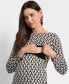 Women's Geo Jacquard Knit Dress