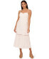 Women's Sweetheart-Neck Sleeveless Midi Dress