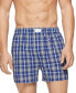 Men's 3-Pk. Classic Printed Cotton Poplin Boxers