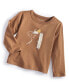 Baby Girls Long-Sleeve Horse Fringe Graphic T-Shirt, Created for Macy's