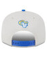 Men's Stone, Royal Los Angeles Rams 2023 NFL Draft 9FIFTY Snapback Adjustable Hat