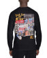 Men's Long-Sleeve back Graphic T-Shirt