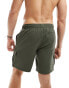 New Look cargo swim shorts in dark khaki