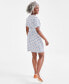 Women's Printed Knit Dress, Created for Macy's