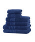 Milos Greek Key 100% Turkish Cotton 6-Pc. Bath Towel Sets