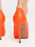 Туфли ASOS DESIGN Penza Orange High Heels