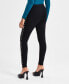 Women's Three-Row Studded Ponté-Knit Leggings, Created for Macy's