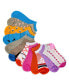 Женские носки Gallery Seven womens Multicolor Ankle Socks 12 Pack