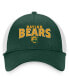 Men's Green, White Baylor Bears Breakout Trucker Snapback Hat