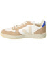 Veja V-10 Leather & Suede Sneaker Women's White 44