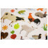 GLOBAL GIFT Classy Glitter Farm Animals Stickers