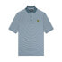 LYLE & SCOTT Microstripe short sleeve polo